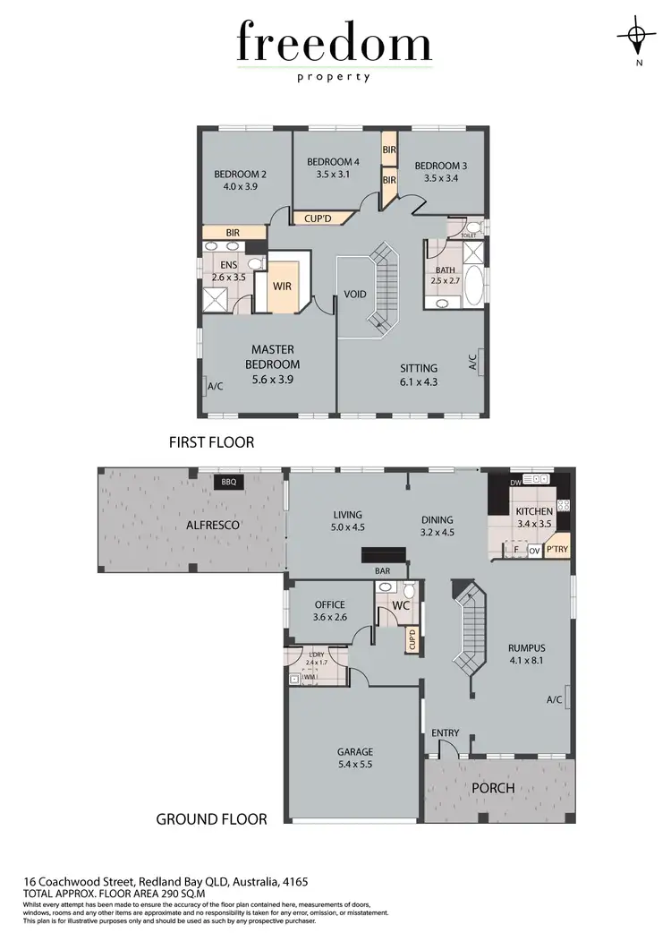 Floorplan of Homely house listing, 16 Coachwood Street, Redland Bay QLD 4165