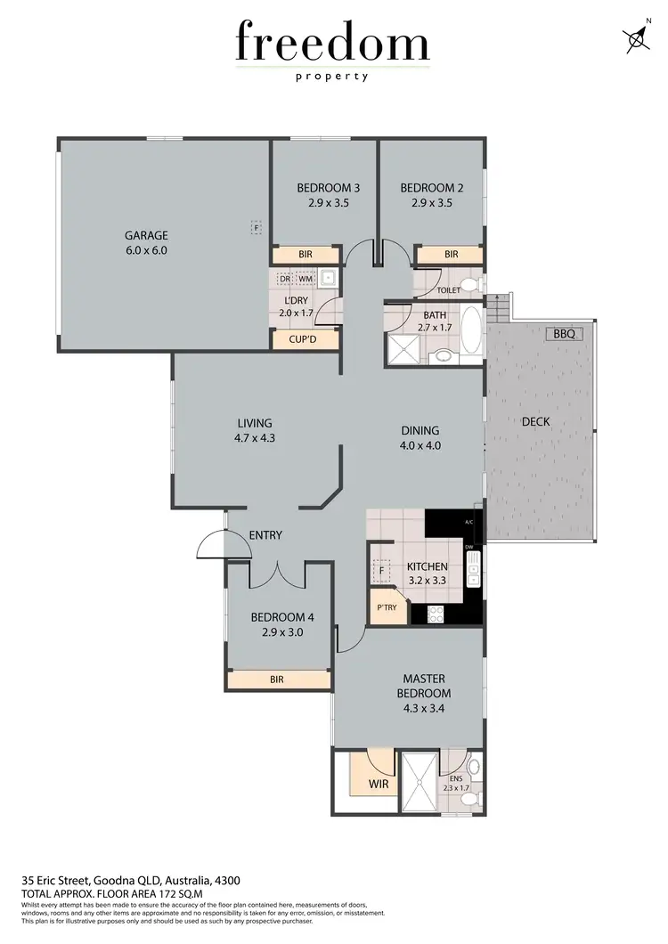 Floorplan of Homely house listing, 35 Eric Street, Goodna QLD 4300