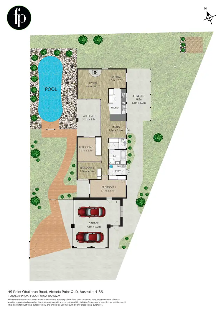 Floorplan of Homely house listing, 49 Point O'Halloran Road, Victoria Point QLD 4165