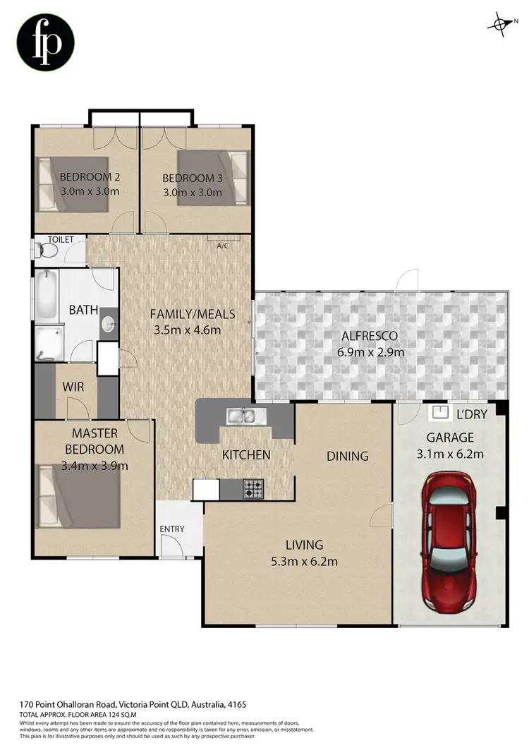 Floorplan of Homely house listing, 170 Point O'Halloran Road, Victoria Point QLD 4165