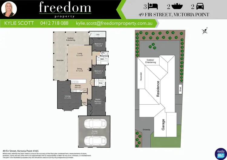 Floorplan of Homely house listing, 49 Fir Street, Victoria Point QLD 4165