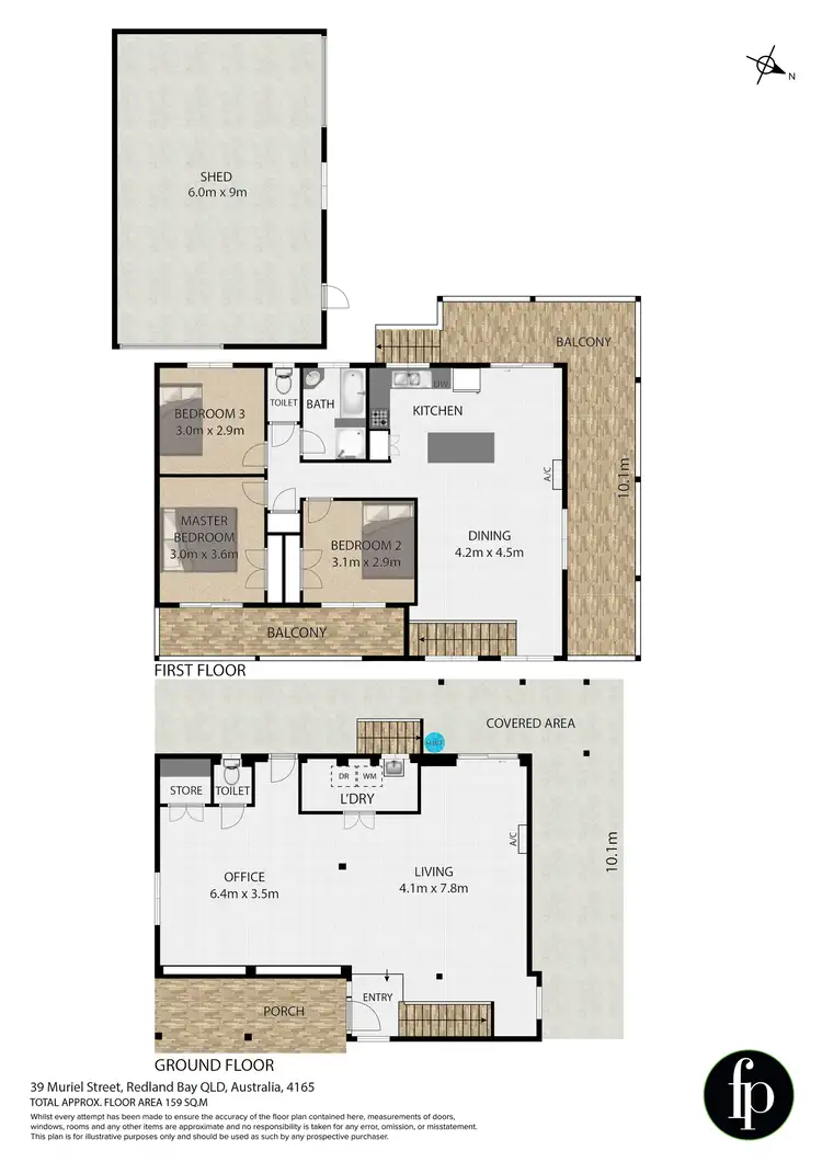 Floorplan of Homely house listing, 39 Muriel Street, Redland Bay QLD 4165