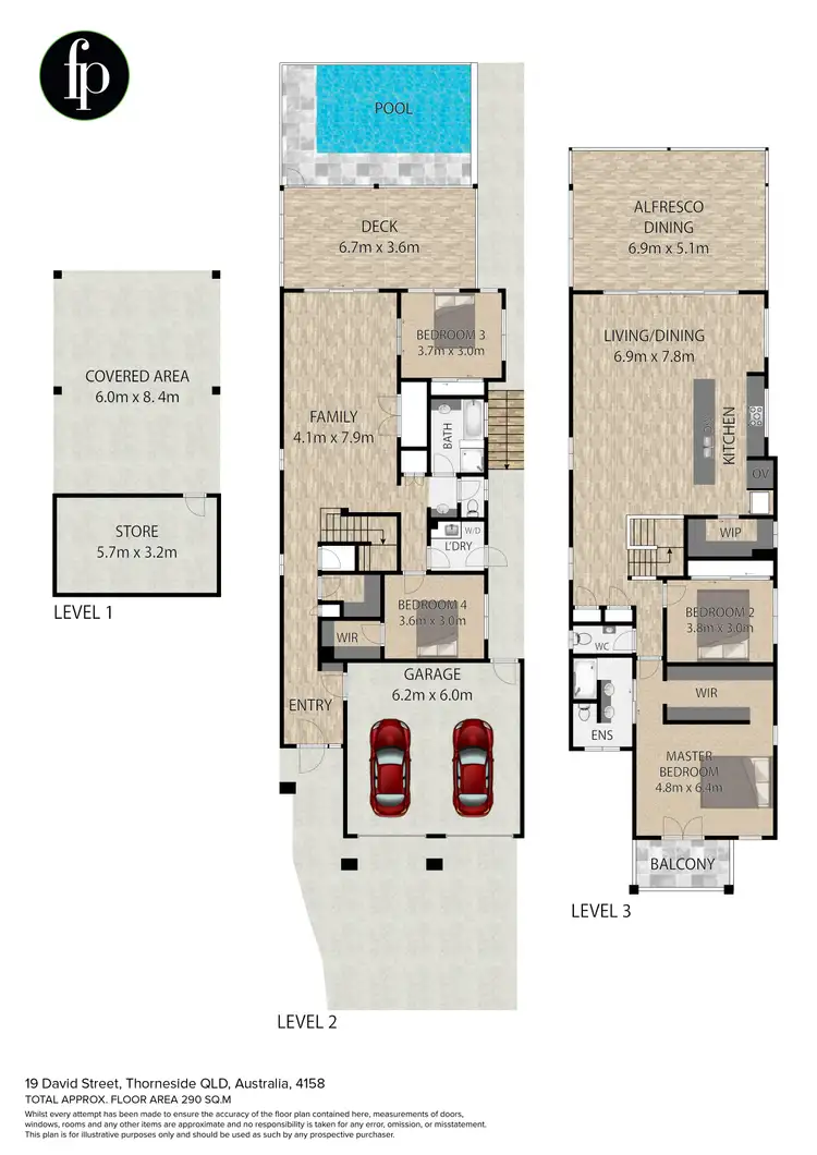 Floorplan of Homely house listing, 19 David Street, Thorneside QLD 4158