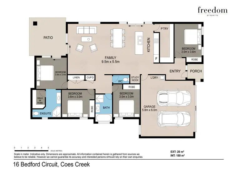 Floorplan of Homely house listing, 16 Bedford Circuit, Coes Creek QLD 4560