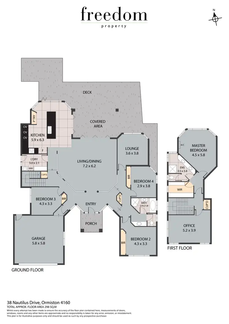Floorplan of Homely house listing, 38 Nautilus Drive, Raby Bay QLD 4163