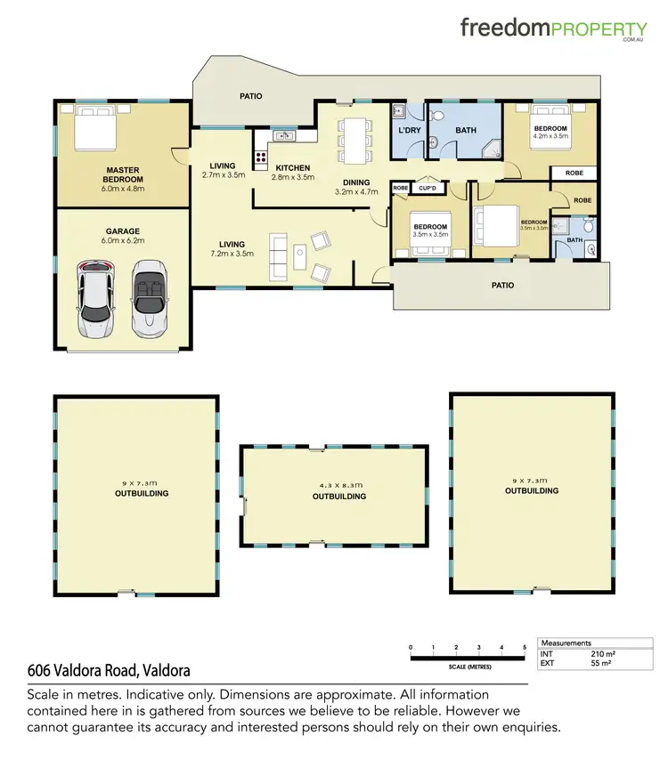 Floorplan of Homely house listing, 606 Valdora Road, Valdora QLD 4561