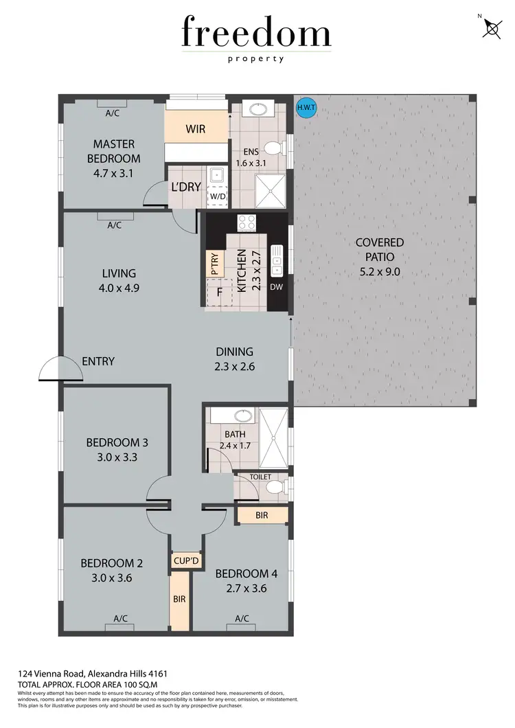 Floorplan of Homely house listing, 124 Vienna Road, Alexandra Hills QLD 4161