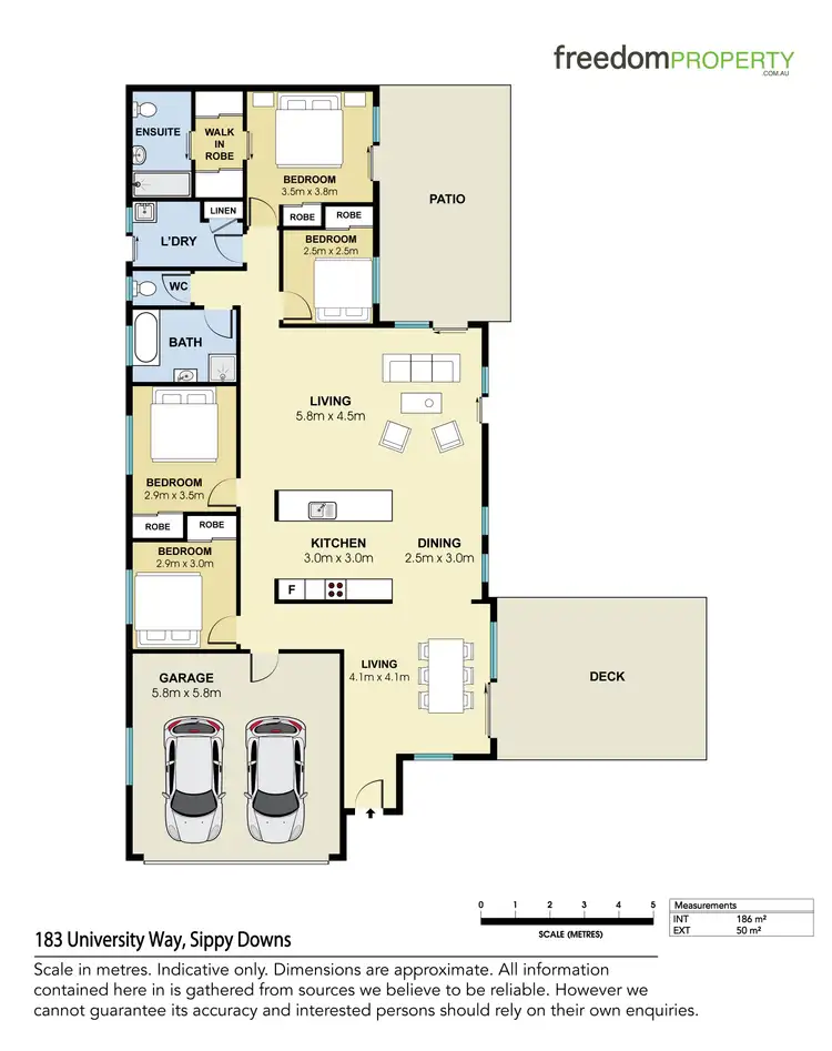 Floorplan of Homely house listing, 183 University Way, Sippy Downs QLD 4556