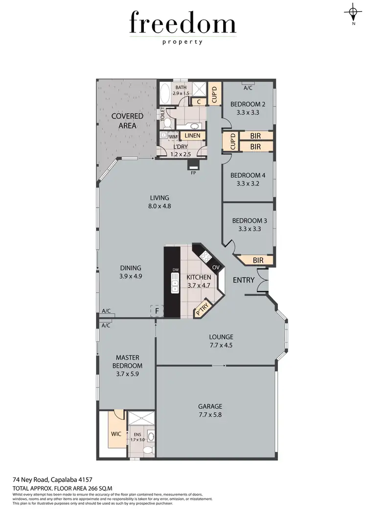 Floorplan of Homely house listing, 74 Ney Road, Capalaba QLD 4157