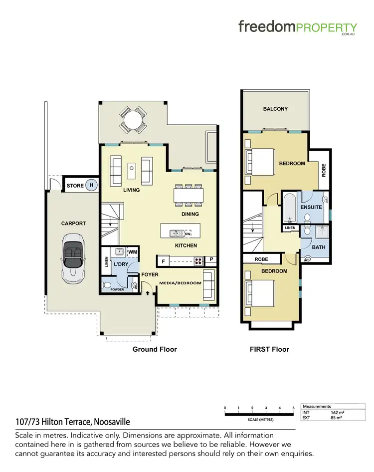 Floorplan of Homely unit listing, Unit 107/73 Hilton Terrace, Noosaville QLD 4566