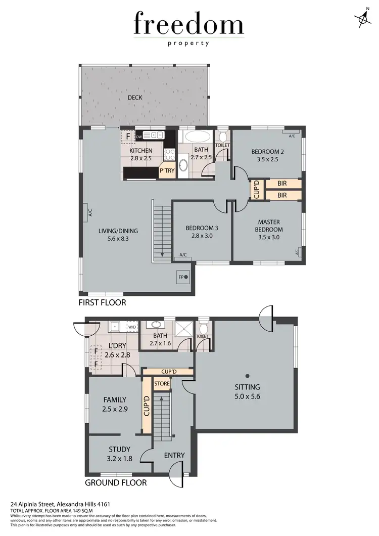 Floorplan of Homely house listing, 24 Alpinia Street, Alexandra Hills QLD 4161