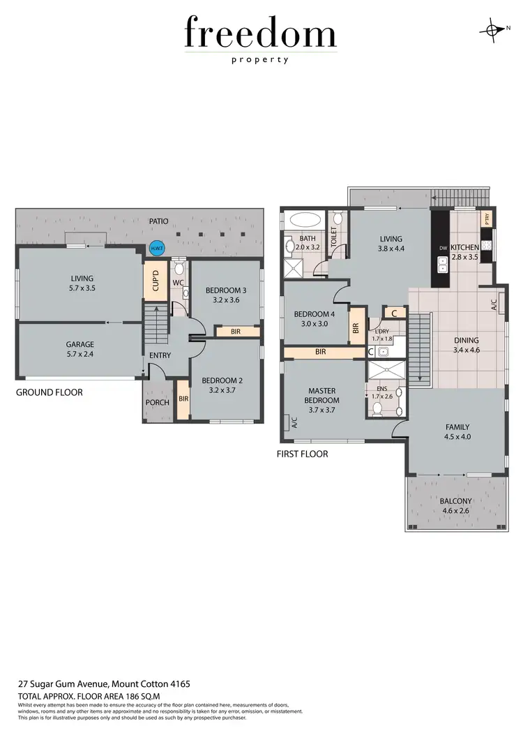 Floorplan of Homely house listing, 27 Sugar Gum Avenue, Mount Cotton QLD 4165