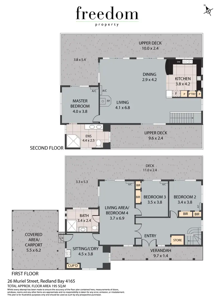 Floorplan of Homely house listing, 26 Muriel Street, Redland Bay QLD 4165
