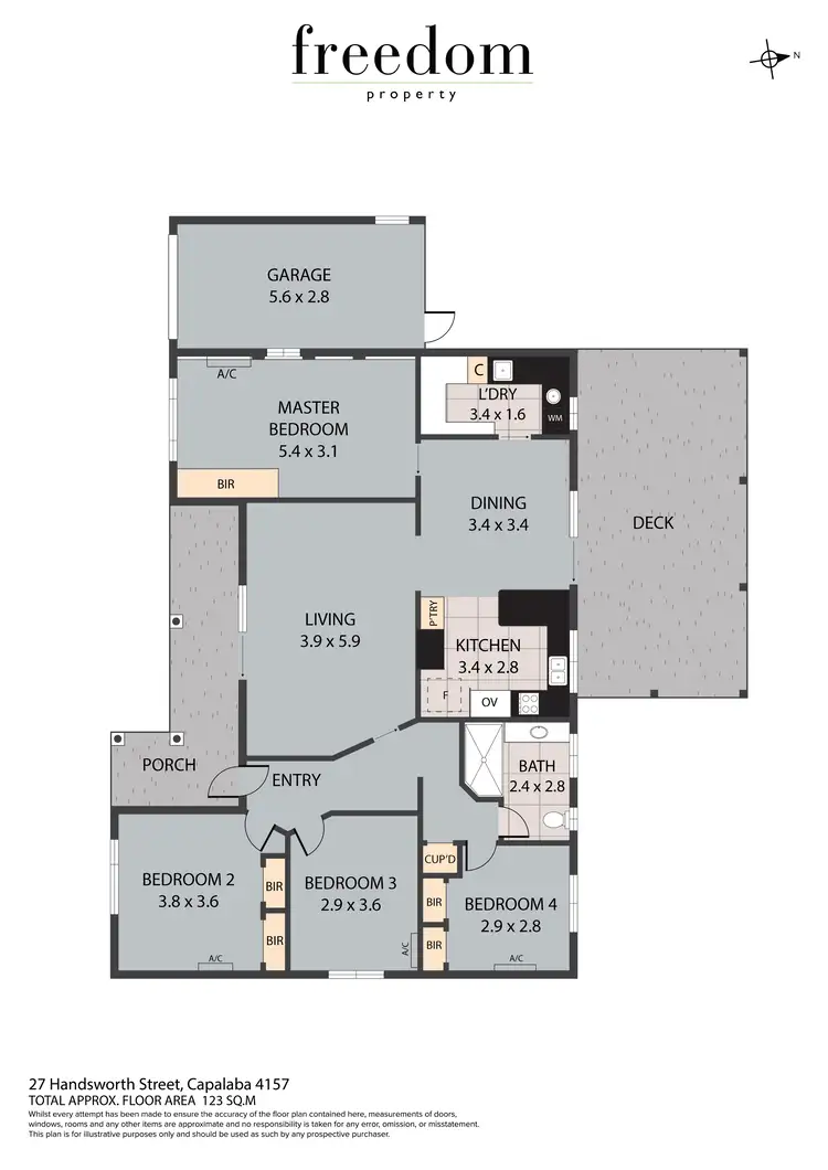 Floorplan of Homely house listing, 27 Handsworth Street, Capalaba QLD 4157