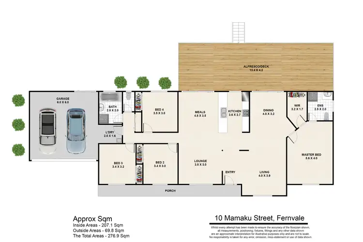 Floorplan of Homely house listing, 10 Mamaku Street, Fernvale QLD 4306