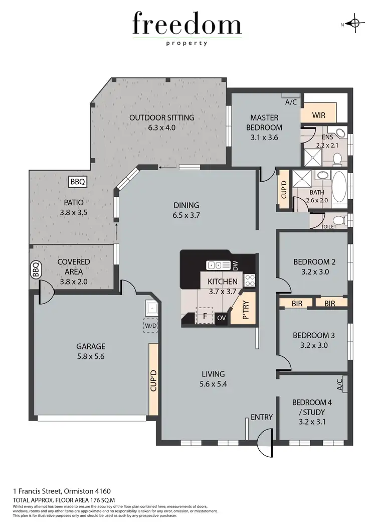Floorplan of Homely house listing, 1 Francis Street, Ormiston QLD 4160