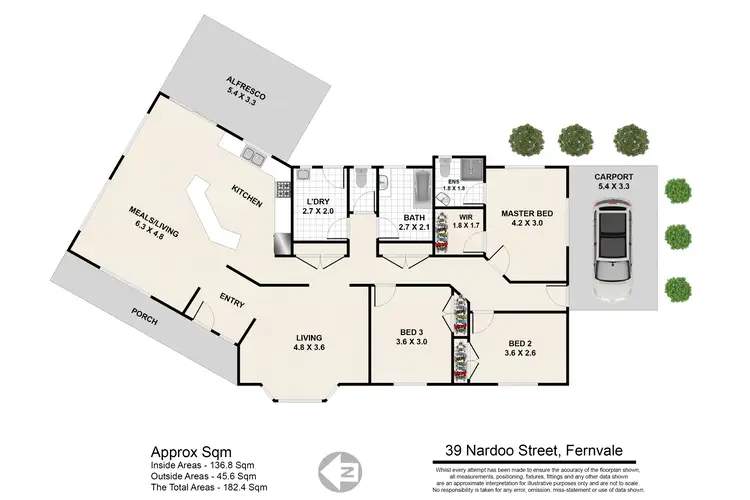 Floorplan of Homely house listing, 39 Nardoo Street, Fernvale QLD 4306
