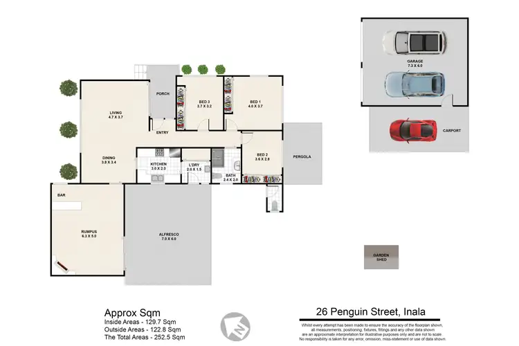 Floorplan of Homely house listing, 26 Penguin Street, Inala QLD 4077