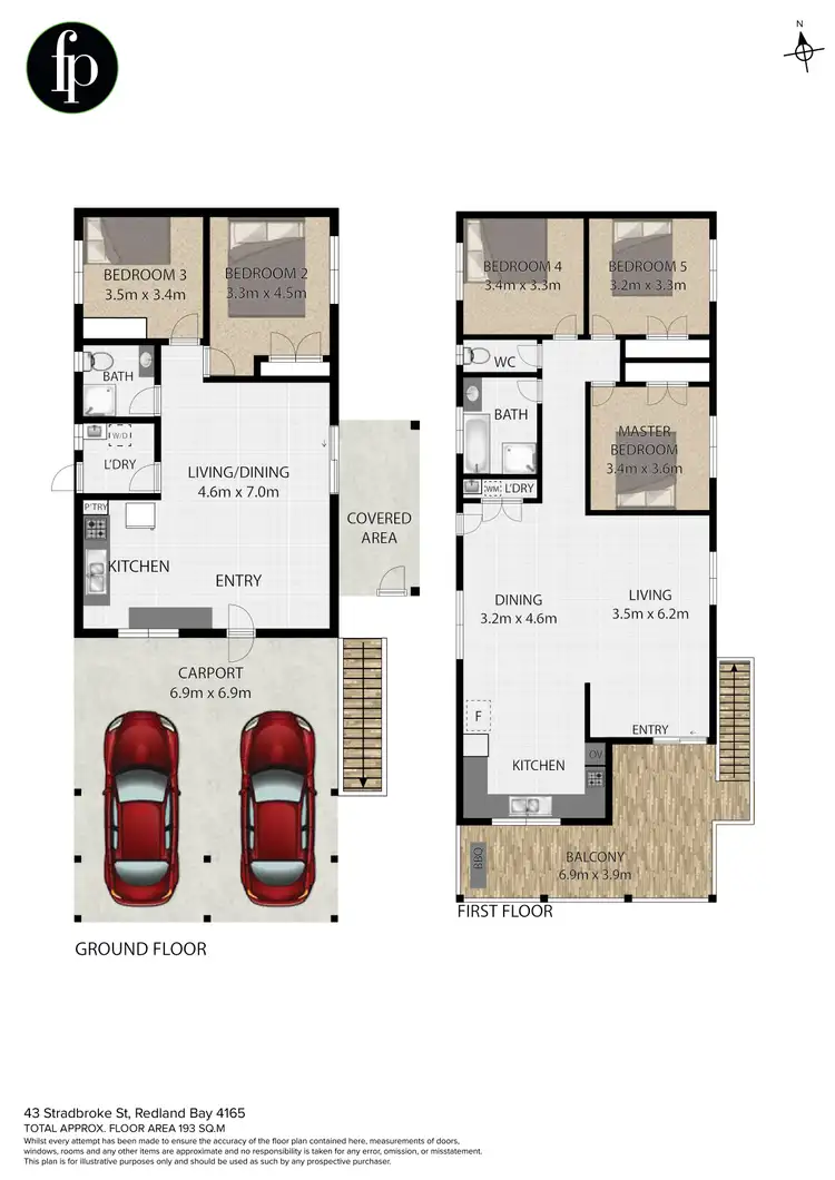 Floorplan of Homely house listing, 43 Stradbroke Street, Redland Bay QLD 4165