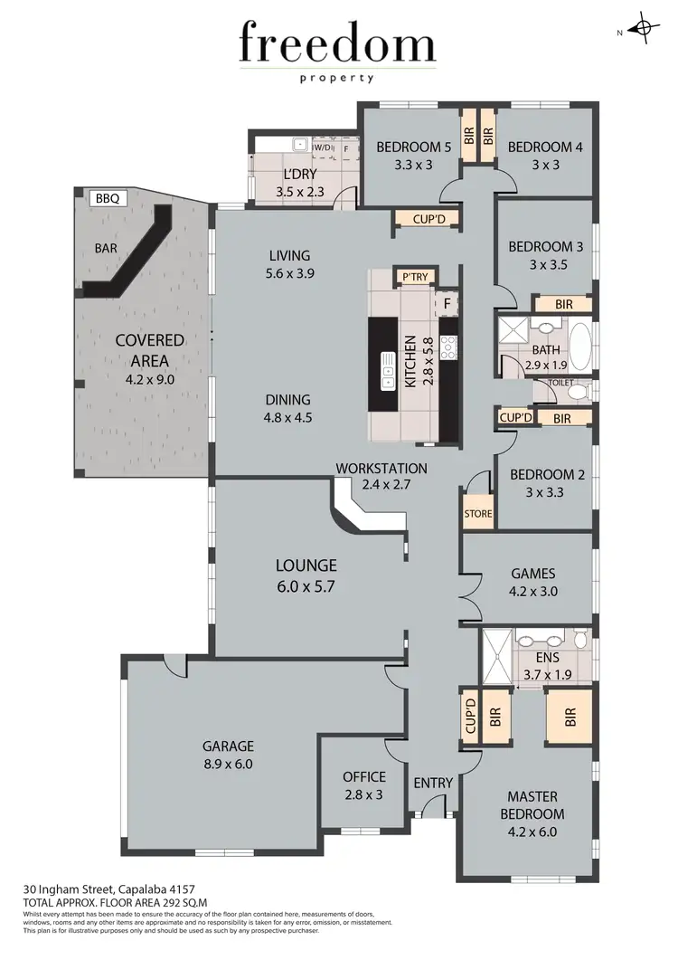 Floorplan of Homely house listing, 30 Ingham Street, Capalaba QLD 4157