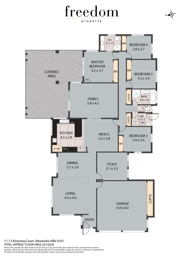 Floorplan of Homely house listing, 11 - 12 Koorong Court, Alexandra Hills QLD 4161