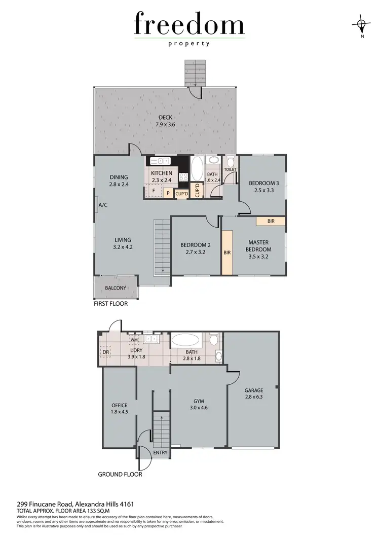 Floorplan of Homely house listing, 299 Finucane Road, Alexandra Hills QLD 4161