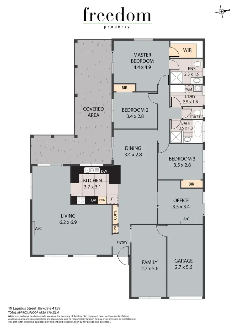 Floorplan of Homely house listing, 19 Lapidus Street, Birkdale QLD 4159
