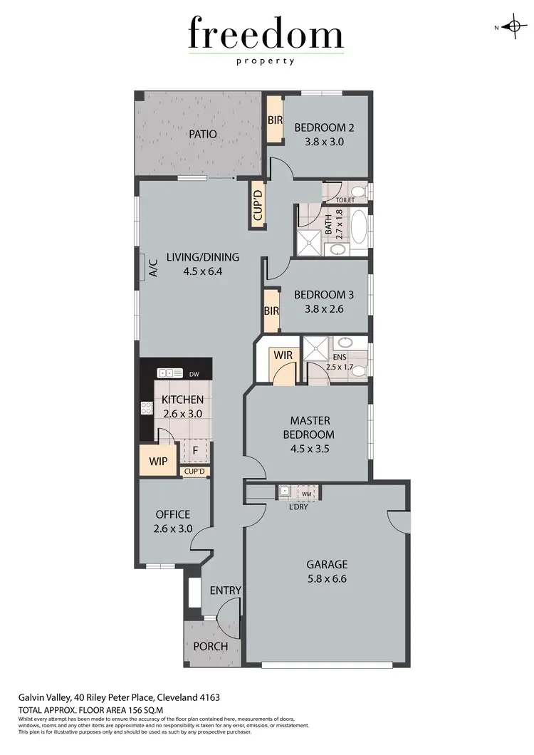 Floorplan of Homely house listing, 40a Riley Peter Place, Cleveland QLD 4163