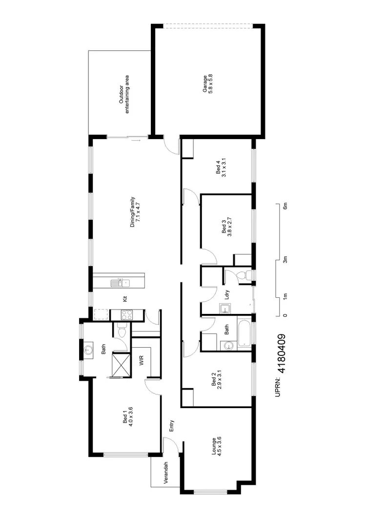 Floorplan of Homely house listing, Address available on request