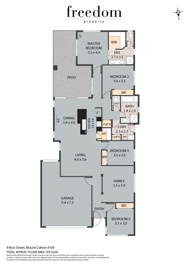 Floorplan of Homely house listing, 9 Brut Street, Mount Cotton QLD 4165