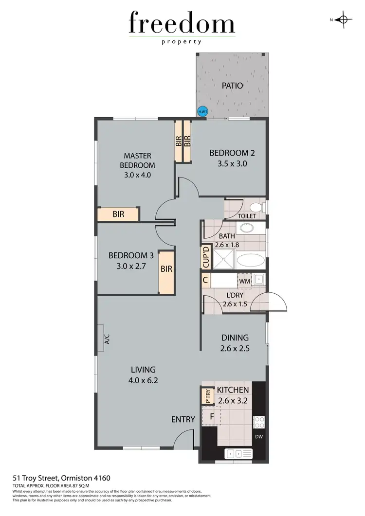 Floorplan of Homely house listing, 51 Troy Street, Ormiston QLD 4160