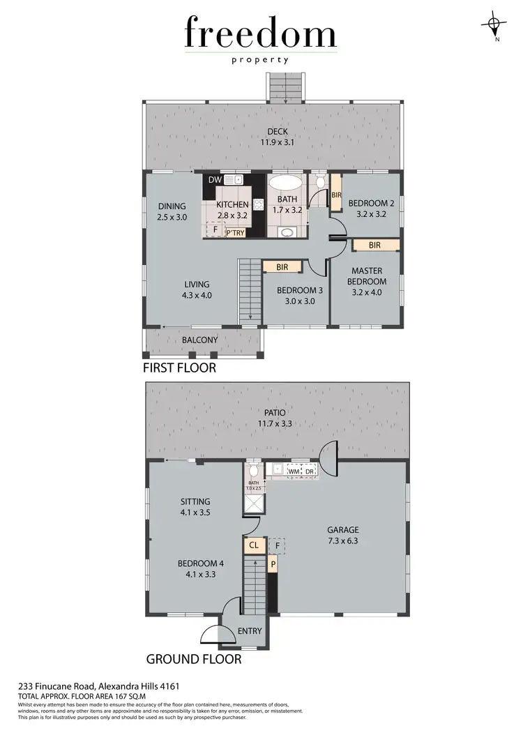 Floorplan of Homely house listing, 233 Finucane Road, Alexandra Hills QLD 4161