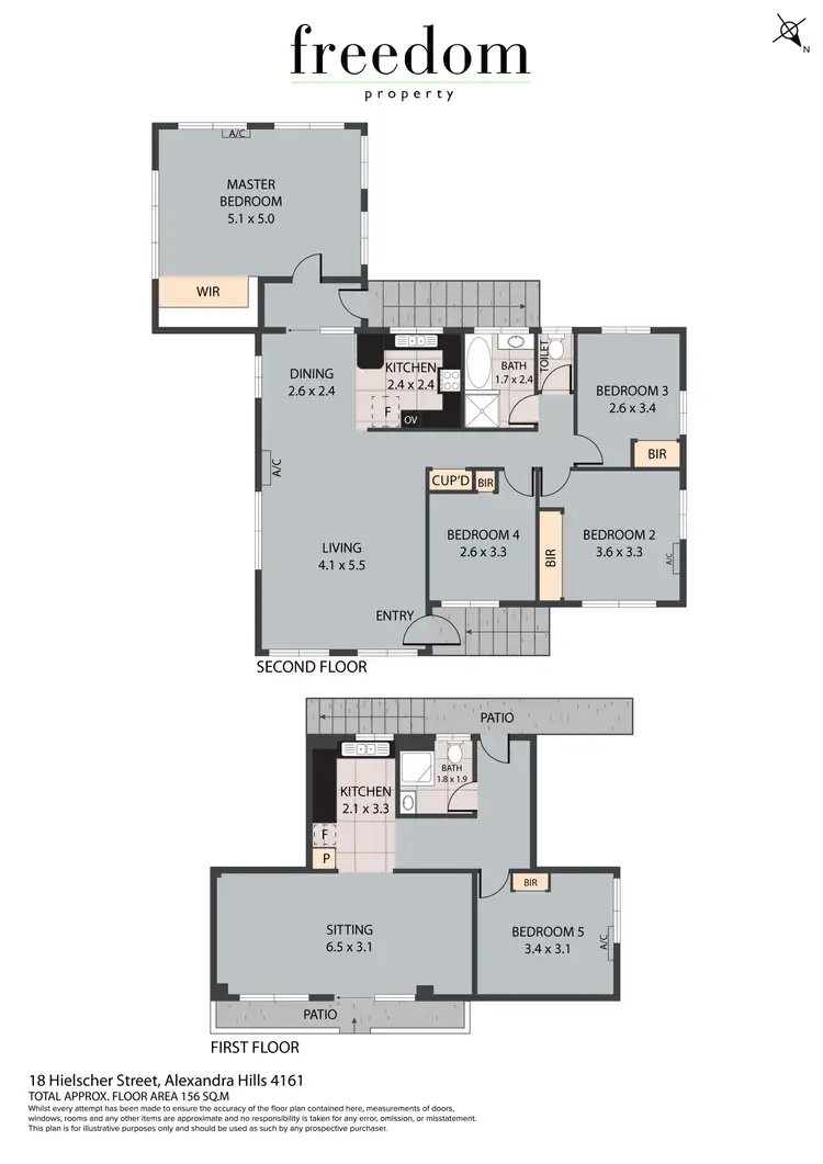Floorplan of Homely house listing, 18 Hielscher Street, Alexandra Hills QLD 4161