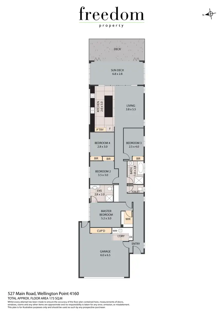Floorplan of Homely house listing, 527 Main Road, Wellington Point QLD 4160