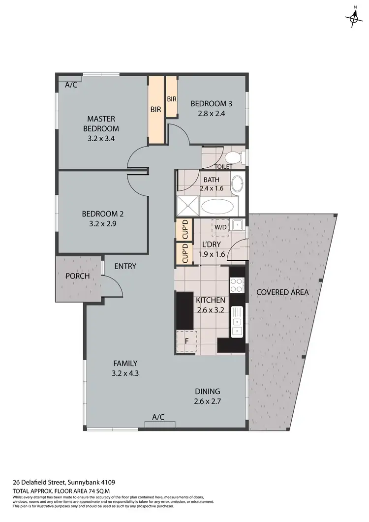 Floorplan of Homely house listing, 26 Delafield Street, Sunnybank QLD 4109