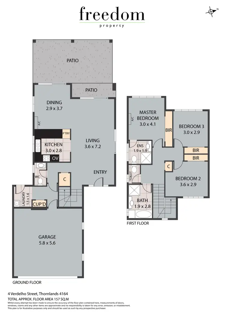 Floorplan of Homely house listing, 4 Verdelho Street, Thornlands QLD 4164