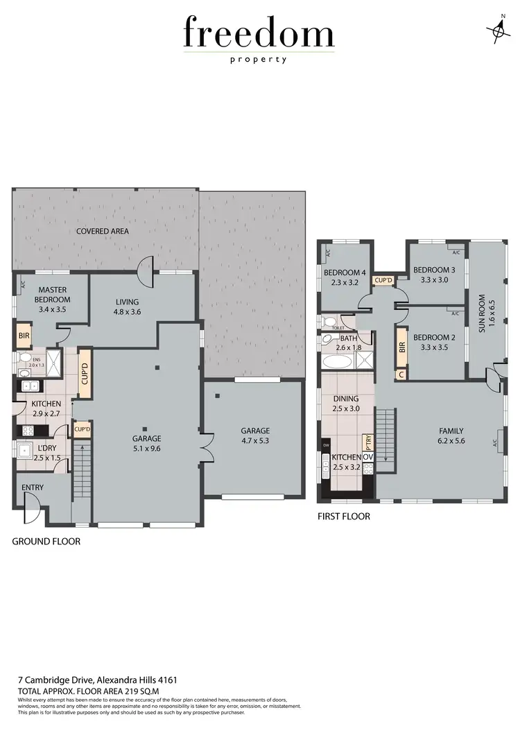 Floorplan of Homely house listing, 7 Cambridge Drive, Alexandra Hills QLD 4161