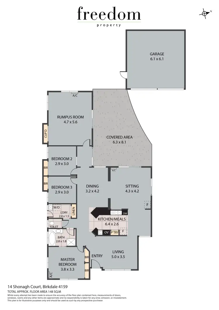 Floorplan of Homely house listing, 14 Shonagh Court, Birkdale QLD 4159