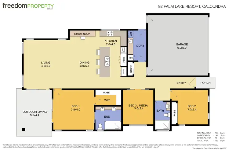 Floorplan of Homely house listing, 92/96 Village Way, Little Mountain QLD 4551