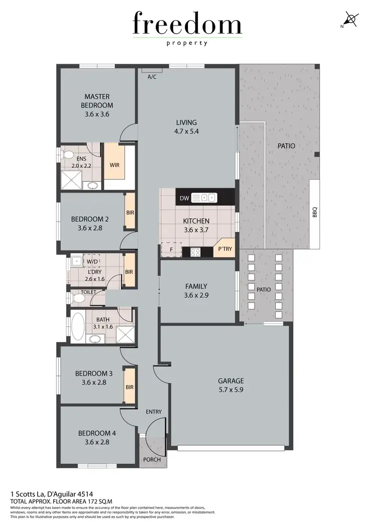 Floorplan of Homely house listing, 1 Scotts Lane, D'aguilar QLD 4514