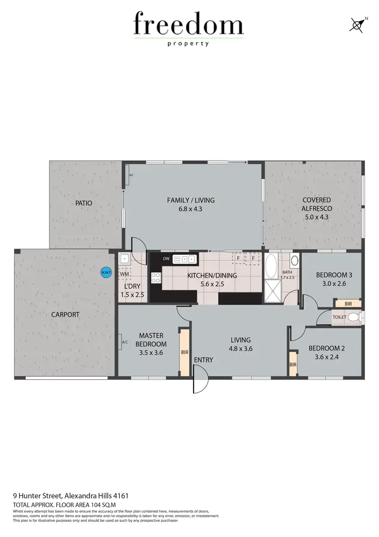 Floorplan of Homely house listing, 9 Hunter Street, Alexandra Hills QLD 4161