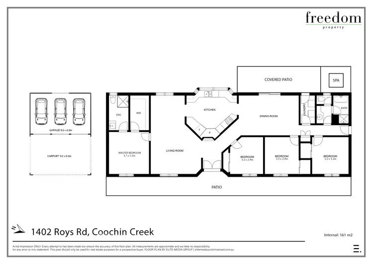 Floorplan of Homely house listing, 1402 Roys Road, Coochin Creek QLD 4519