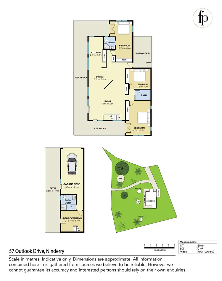 Floorplan of Homely house listing, 57 Outlook Drive, Ninderry QLD 4561