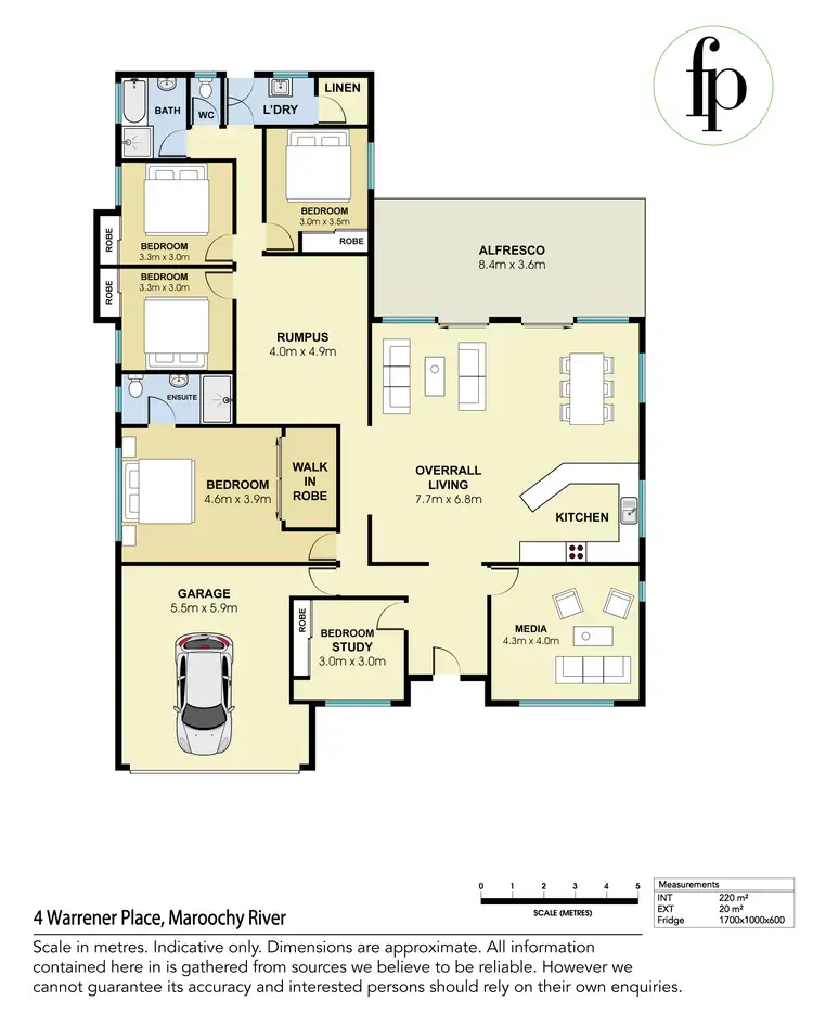 Floorplan of Homely house listing, 4 Warrener Place, Maroochy River QLD 4561