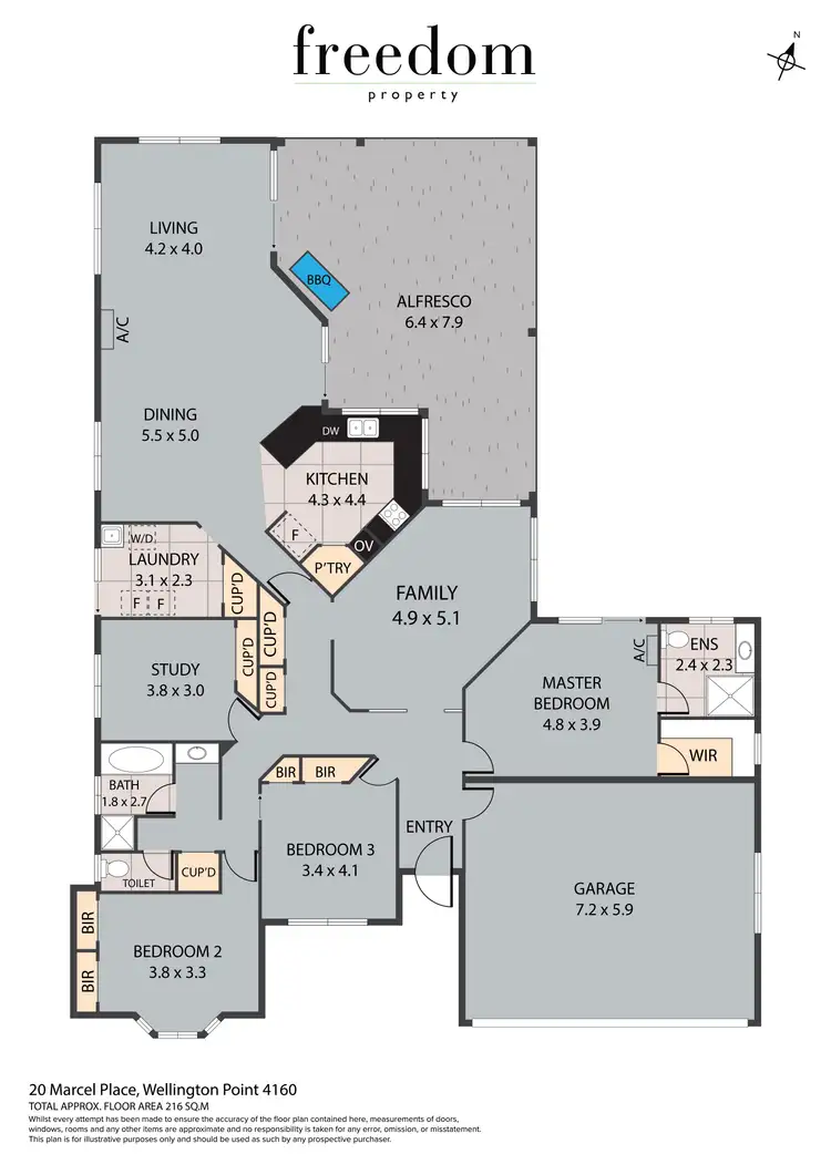 Floorplan of Homely house listing, 20 Marcel Place, Wellington Point QLD 4160
