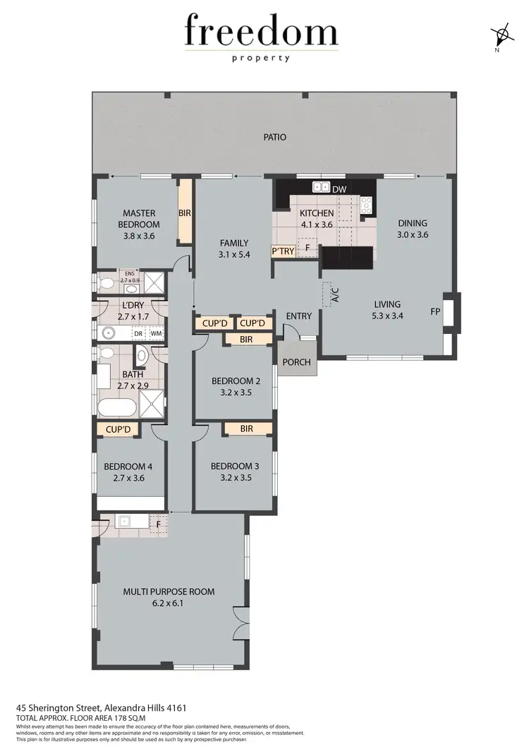 Floorplan of Homely house listing, 45 Sherington Street, Alexandra Hills QLD 4161