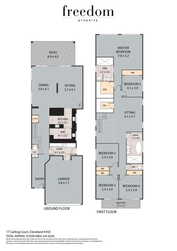 Floorplan of Homely house listing, 17 Carling Court, Raby Bay QLD 4163