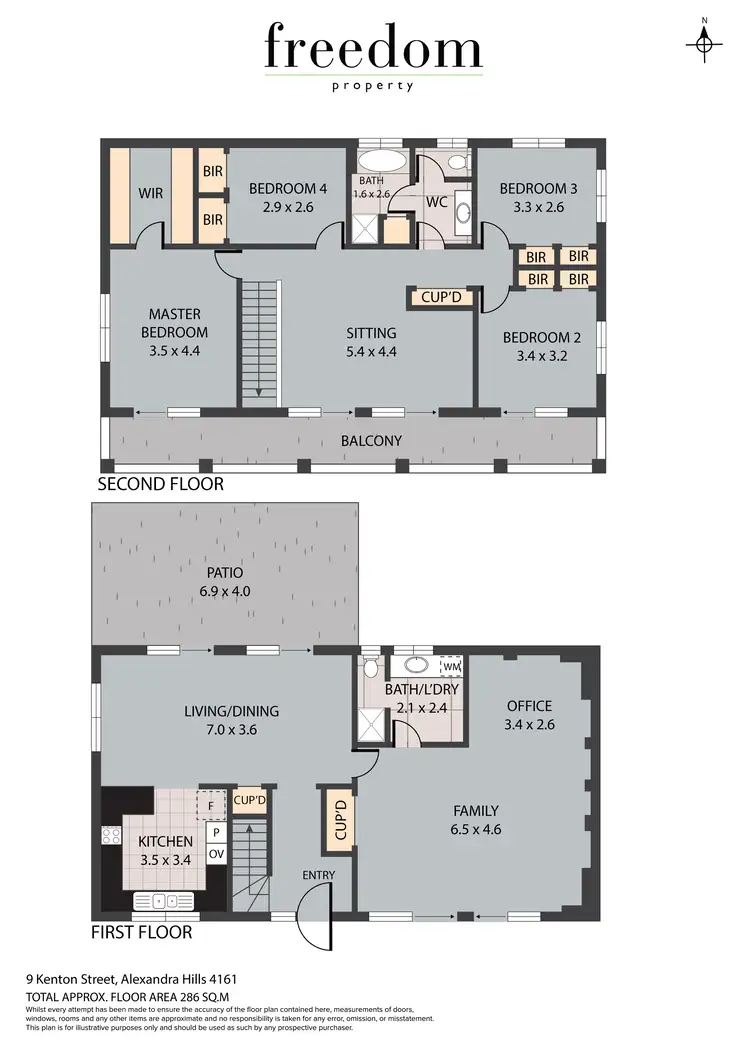 Floorplan of Homely house listing, 9 Kenton Street, Alexandra Hills QLD 4161