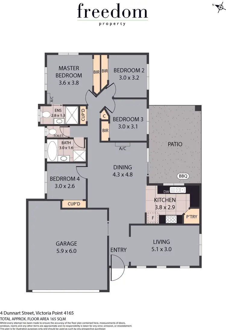Floorplan of Homely house listing, 4 Dunnart Street, Victoria Point QLD 4165
