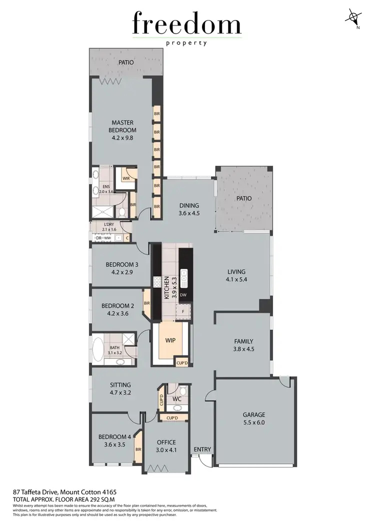 Floorplan of Homely house listing, 87 Taffeta Drive, Mount Cotton QLD 4165